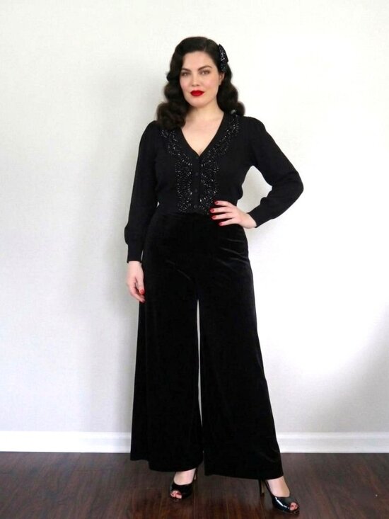 Forever 21 Pants - Vintage Forever 21 Velvet Wide Leg